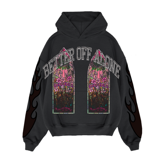Who Decides War Better Off Alone Hoodie
